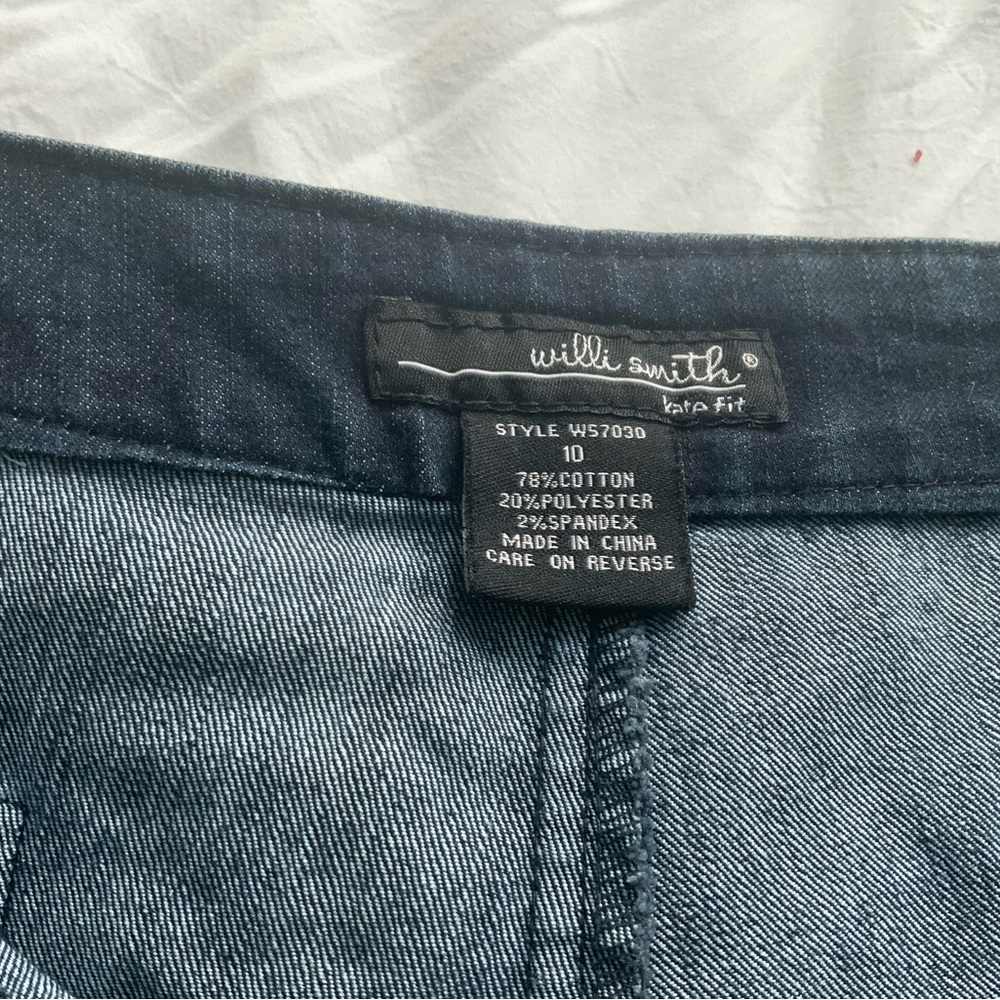 Willi Smith Denim Sailor Shorts Size 10 - Picture 4 of 8